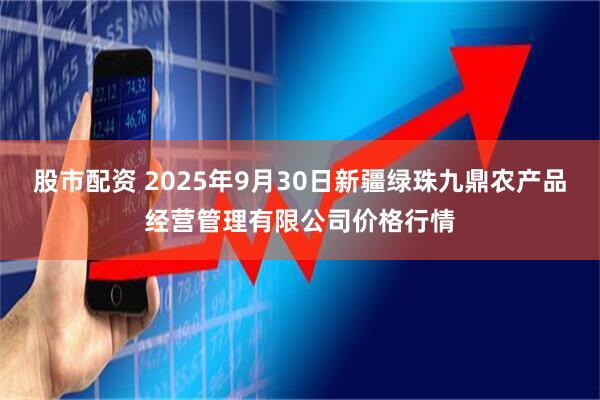 股市配资 2025年9月30日新疆绿珠九鼎农产品经营管理有限公司价格行情