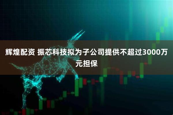 辉煌配资 振芯科技拟为子公司提供不超过3000万元担保