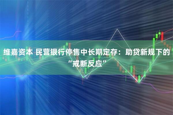 维嘉资本 民营银行停售中长期定存：助贷新规下的“戒断反应”